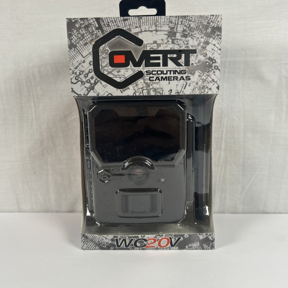 COVERT WC20-V Trail Hunting Scouting Camera 20MP 100 Foot Flash Verizon CC0012.
